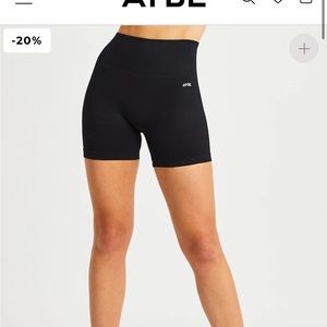 Black AYBL Balance V2 Seamless Shorts